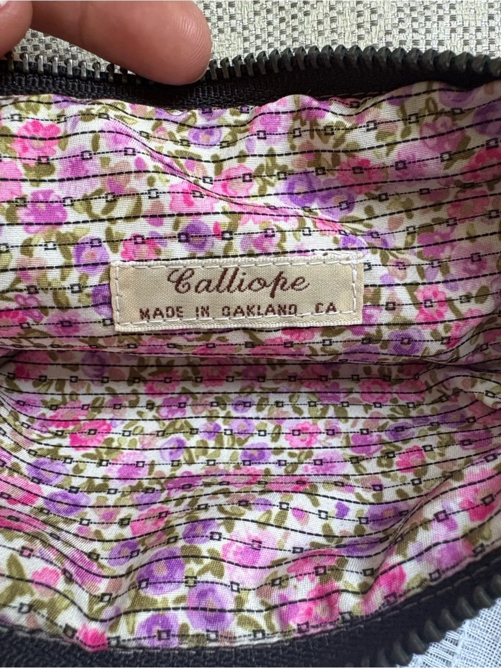 Handmade calliope wristlet